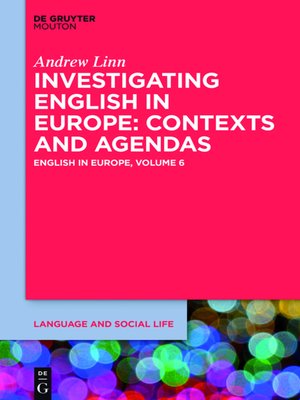cover image of Investigating English in Europe